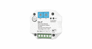 Димер DEYA 100-240VAC, 16VDC, 100mA, DALI Push (DA-P) DA-P фото