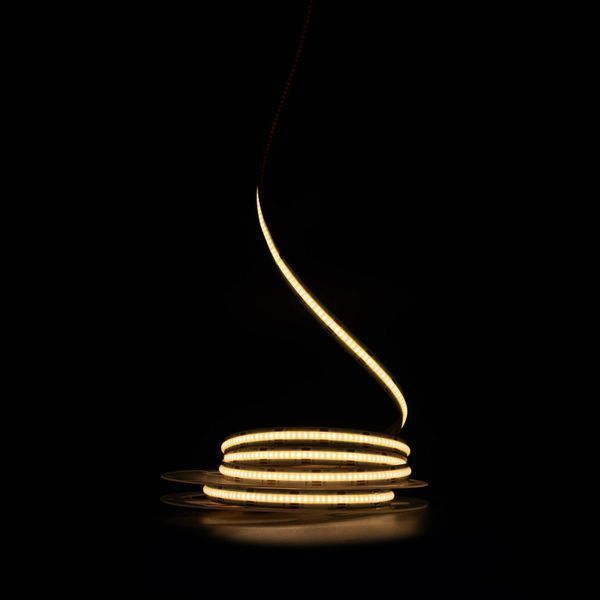Светодиодная LED лента PROLUM&trade; 24V; COB; 640LED; IP20; Series "SG", Белый + Теплый белый (2700&ndash;6500K) 350025 фото