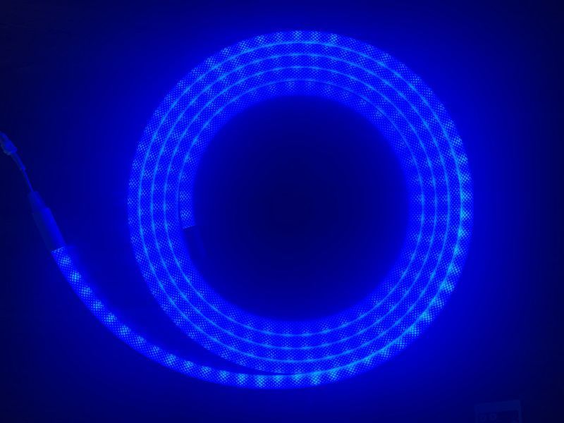 Круглая неоновая лента PROLUM&trade; 5V; D13; 5M; RGB FULL COLOR, PRO 150008 фото