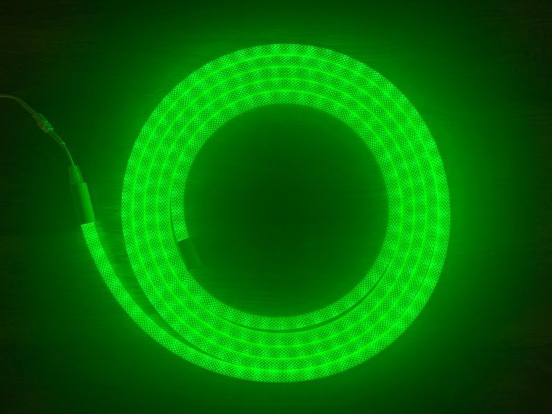 Круглая неоновая лента PROLUM&trade; 5V; D13; 5M; RGB FULL COLOR, PRO 150008 фото