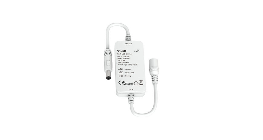 LED-контролер DEYA 5-24VDC, 4A*1CH(V1-KD) 2869 фото