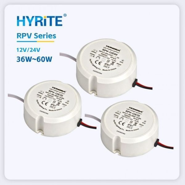 Герметичний блок живлення Hyrite IP67 (RPV-24U60W) 2956 фото
