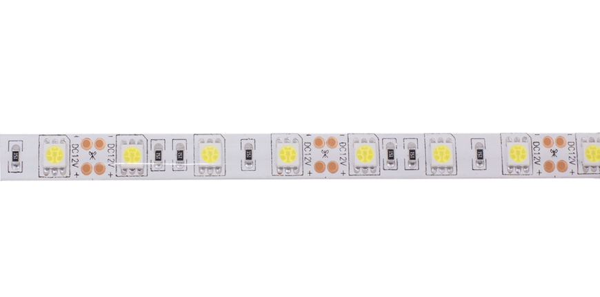 Світлодіодна LED стрічка гнучка 12V PROLUM IP65 5050\60 Series "S", RGB 320029 фото