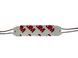 Світлодіодний модуль PROLUM V2, SMD2835, 3LED, 12V, 1.5W, З лінзою, Білий