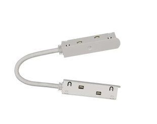Конектор кутовий PROLUM&trade; 48V; для магнітної трекової системи М20; Білий 751057 фото
