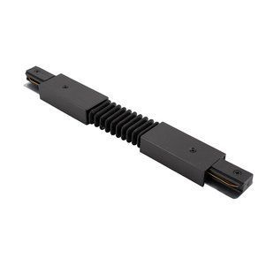 Конектор гнучкий PROLUM&trade; для трековой системы М27; Чорний 781015 фото