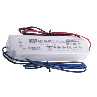 Блок живлення Mean Well 60W DC24V IP67 (LPV-60-24) 0108 фото