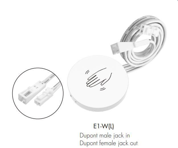 Сенсорный переключатель DEYA с ручным жестовым управлением 5&ndash;24 VDC 3A (E1-W(L)) 2883 фото