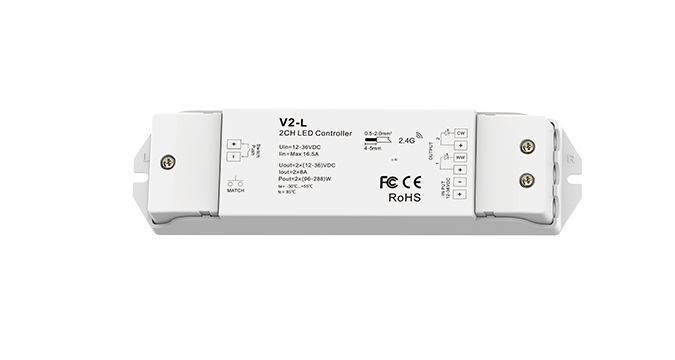 LED-контролер DEYA 12-48VDC, 8A*2CH, PUSH-DIM (V2-L) 1878 фото