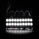 Светодиодный модуль PROLUM T1, SMD2835, 2LED, 12V, 0.72W, IP66, С линзой, Белый