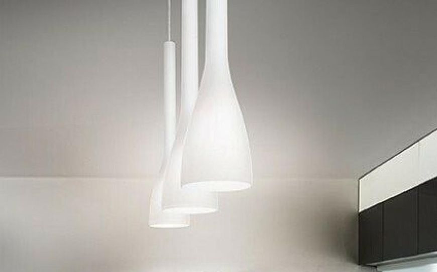 Светильник подвесной Flut SP1 Big Bianco IDEAL LUX 035666 IDEAL LUX_035666 фото