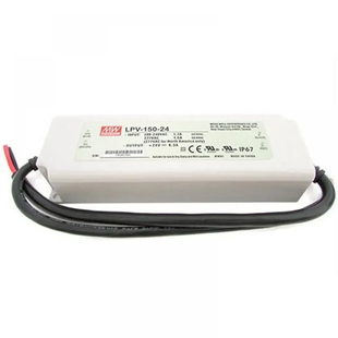 Блок питания Mean Well 151.2W DC24V IP67 (LPV-150-24) 0110 фото