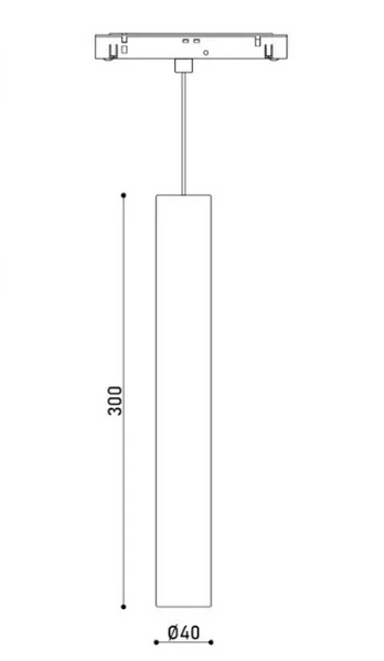 Світильник ALUMLED підвісний 10W 24&deg; CREE 750LM 4000К (ALMG-D300 10W 4K BK) ALMG-D300 10W 4K BK фото