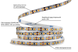 Светодиодная LED лента PROLUM&trade; 12V; 2835\120; IP20; Series "PRO", Тепло-Білий (2800-3200K) 320009 фото 4
