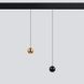 Светильник подвесной 5W 40&deg; Osram5050 350LM 3000К (ALMG-M17 3K BK/GD) ALMG-M17 3K BK/GD фото 1
