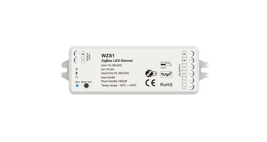 LED-контролер DEYA DIM 12-36VDC, 5A*2CH (WZS1) 2162 фото