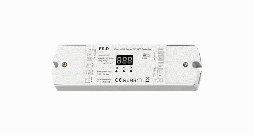LED-контролер DEYA з датчиком PIR+Dual Push 5-24VDC (ES-D) ES-D фото