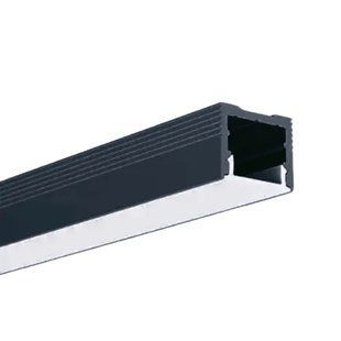 LED-профіль накладний, 2,5 метра (LS1613black) 2319 фото