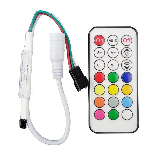 Контроллер SMART RGB PROLUM (21 кнопка; IR; 6A; WS2811;WS2812) 402018 фото