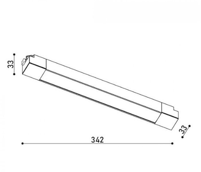 Світильник трековий однофазний KLOODI KD-LINE TR342 PC 20W 4K WH KLOODI_KD-LINE TR342 PC 20W 4K WH фото