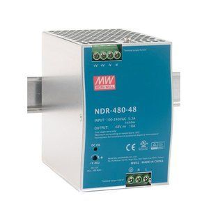 Блок живлення Mean Well на DIN-рейку 480W DC48V (NDR-480-48) 1402 фото