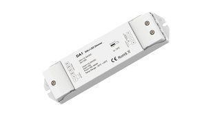 LED-димер DEYA 12-24VDC, 15A*1CH(DA1) DA1 фото