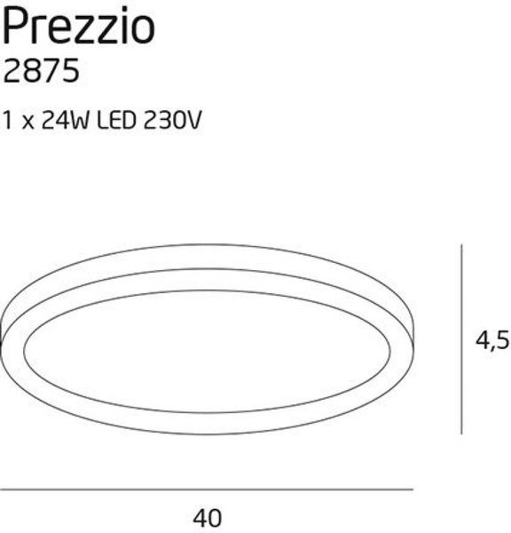 Потолочный светильник PREZZIO MAXLIGHT 2875 MAXLIGHT_2875 фото