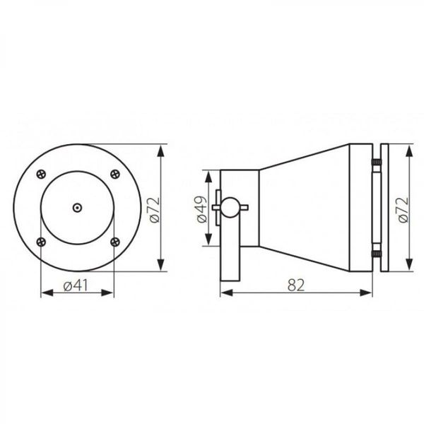 Прожектор уличный AKVEN LED KANLUX 25720 KANLUX_25720 фото