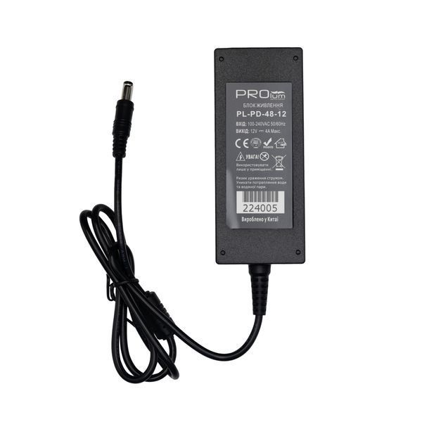 Блок живлення PROLUM&trade; 12V, 48W, 4.0А, Series "PD" 224005 фото