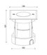 Светильник грунтовой KLOODI KDGL-SC120X120 GU10 ADJ HC KLOODI_KDGL-SC120X120 GU10 ADJ HC фото 3