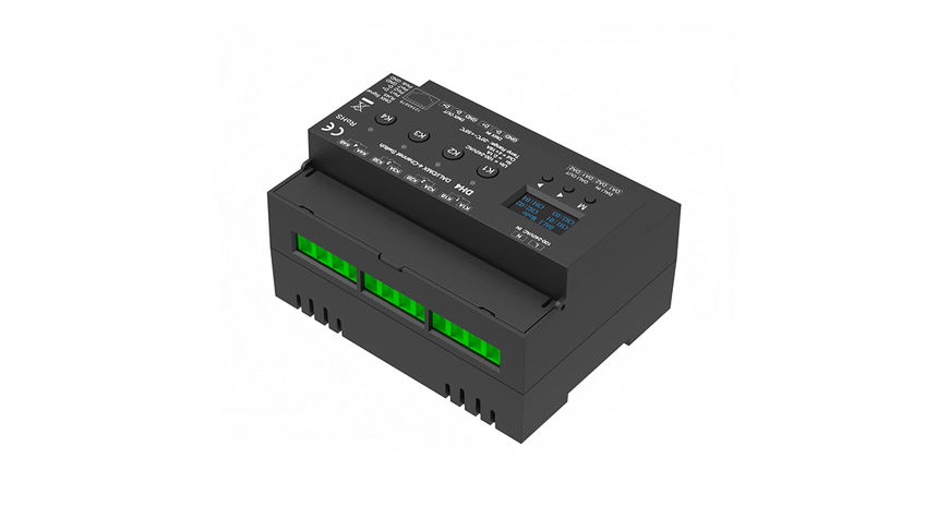 Релейний модуль DALI/DMX Switch 16А*4CH 100-240VAC (DH4) 2523 фото