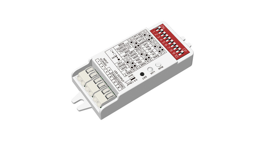 LED-контролер DEYA Мікрохвильовий датчик руху+RF 12-24VDC, 2A*3CH (V3-PM) 2870 фото