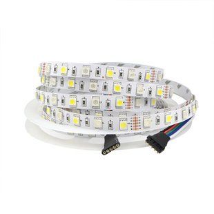 Світлодіодна LED стрічка PROLUM&trade; 12V; 5050\60; IP20; Series "SG", RGB+W 320101 фото