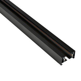 Трековий шинопровід PROLUM&trade; M27; 220V; Накладний \ Підвісний - P27; Чорний 1М 781001 фото