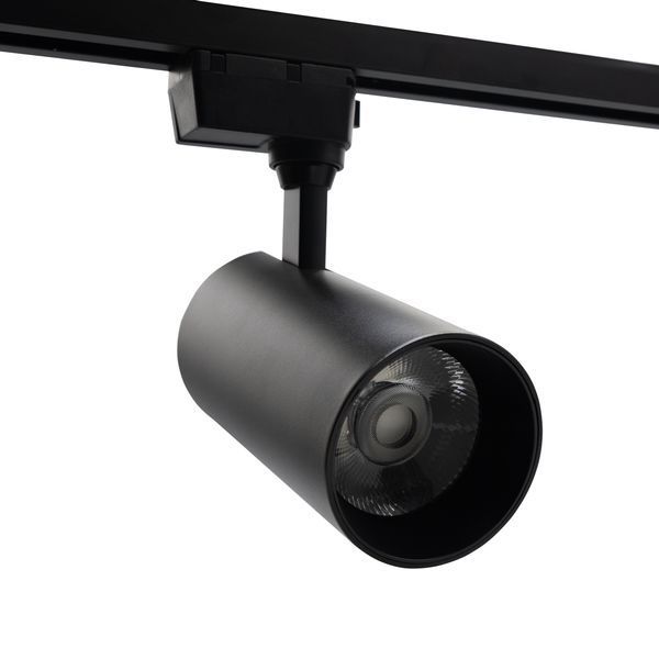 Трековий світильник PROLUM&trade; M27; 40W; 220V; Чорний SERIES "TLB"; Білий 4000К 791044 фото