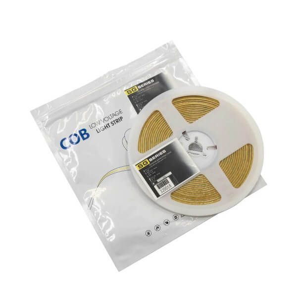 Светодиодная LED лента PROLUM 12V; СОВ400; 3ММ; IP20; Series "SG", Белый (5500-6000К) 320018 фото