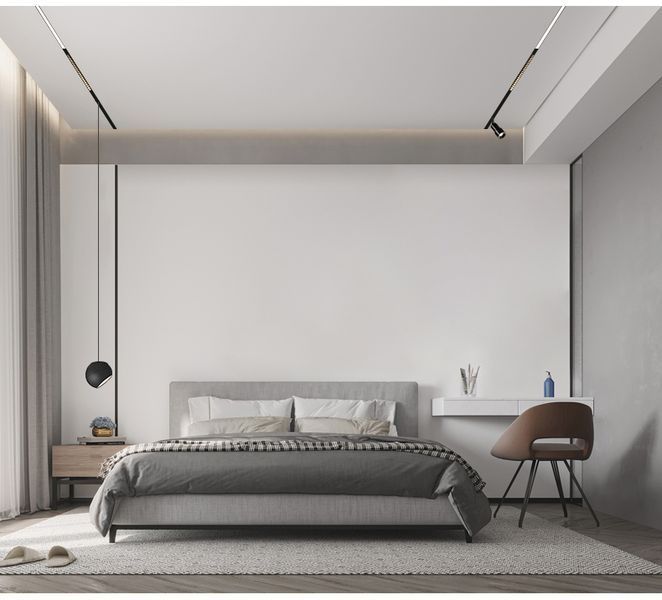 Світильник лінійний 24W 30&deg; Osram3030 1920LM 4000К (ALMG-M05 24W BK/WH) ALMG-M05 24W 4K BK/WH фото