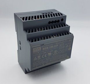 Блок живлення Mean Well на DIN-рейку 100.8W DC24V (HDR-100-24N) 0756 фото