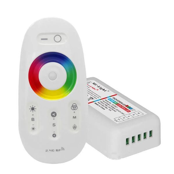 Контроллер RGB + W PROLUM (RF; 5K; сенсорний; 24A; Білий) 402027 фото