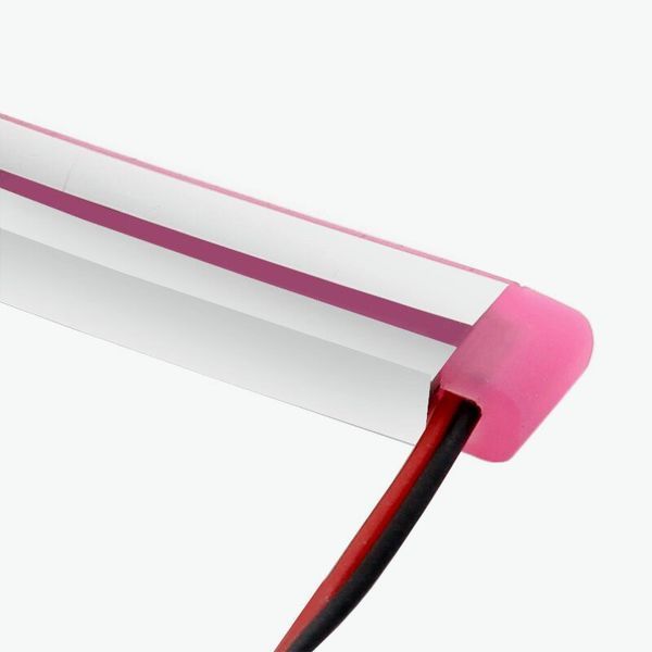Заглушка PROLUM&trade; для LED неону 6x12, Блакитний Лід 501053 фото