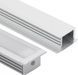 LED профіль врізний. Розсіювач PC морозний в комплекті. 2м KLOODI KLP1612KR_2 фото 4