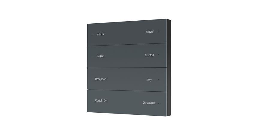 Сенсорна панель DEYA ZigBee на 1 зону (PK8(WZS)-Dark-grey) 2170 фото