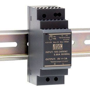 Блок живлення Mean Well на DIN-рейку 24W 12V IP20 (HDR-30-12) 0764 фото