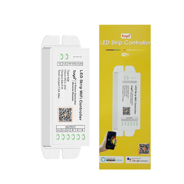 Контроллер управления PROLUM RGB; Wi-Fi; TUYA; 18A; Series: HomeLink 404003 фото