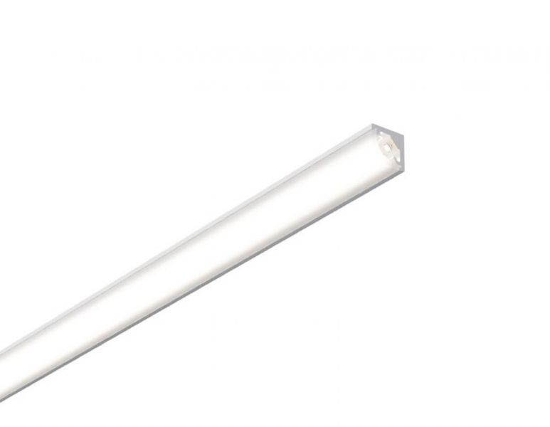 LED профіль кутовий з розсіювачем PC матовий опал KLOODI KLP0808_2 фото