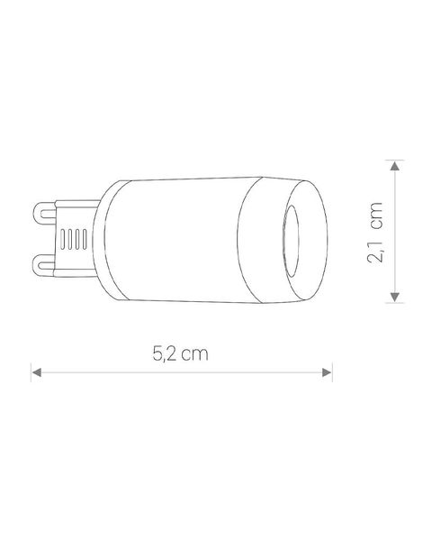 Лампа LED LENS G9 3W 3000K 280Lm Nowodvorski 9173 Nowodvorski_9173 фото