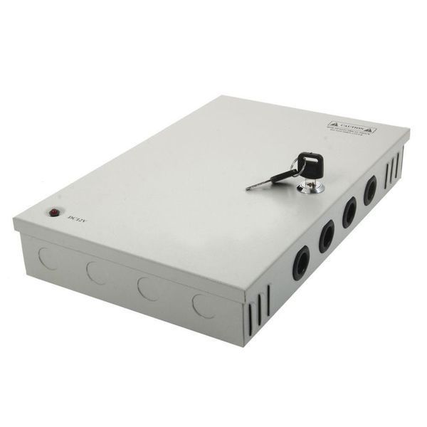 Блоки питания (в металлическом боксе) PROLUM 180W 12V (IP20,15A,9CH) Series "CCTV" 221012 фото