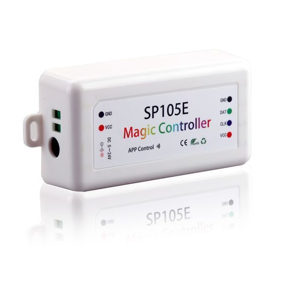 Контроллер PROLUM SPI; RGB; Bluetooth; 4PIN; Max:2048px 402048 фото