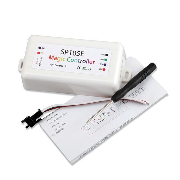 Контроллер PROLUM SPI; RGB; Bluetooth; 4PIN; Max:2048px 402048 фото