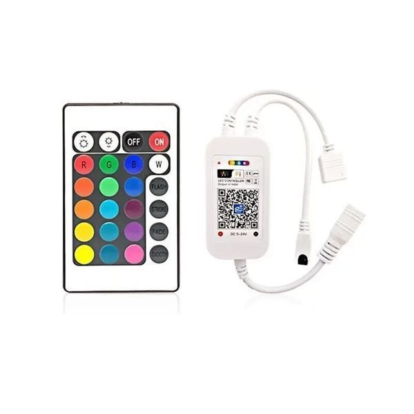 Контролер RGB PROLUM (Wi-FI, IR 24 кнопок 12A) 402028 фото